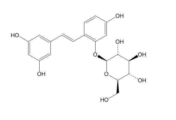 氧化白藜蘆醇-2-O-β-D-吡喃葡萄糖苷 中藥對照品 標準品