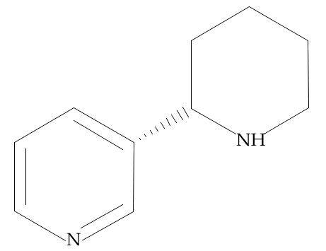 (-)-假木賊堿；新煙 CAS:494-52-0 中藥對照品標準品