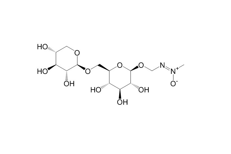 甲基氧化偶氮甲醇櫻草糖苷，大澤明素大澤米苷 CAS 4691-65-0