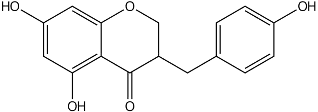 5,7-二羥基-3-(4-羥基芐基)色滿-4-酮 丨CAS No.107585-77-3