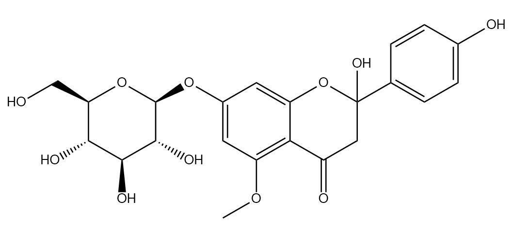 5-O-甲基-2-羥基柚皮素-7-O-葡萄糖苷