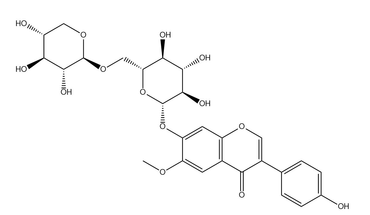 6''-O-木糖黃豆黃苷 | CAS No.231288-18-9