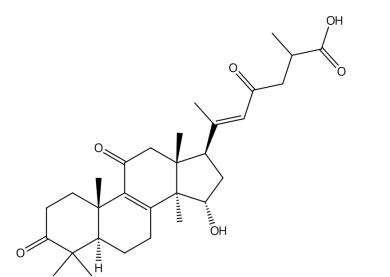 15α-羥基-3,11,23-三羰基羊毛甾-8,20(22)-二烯-26-酸 CAS 1309931-88-1